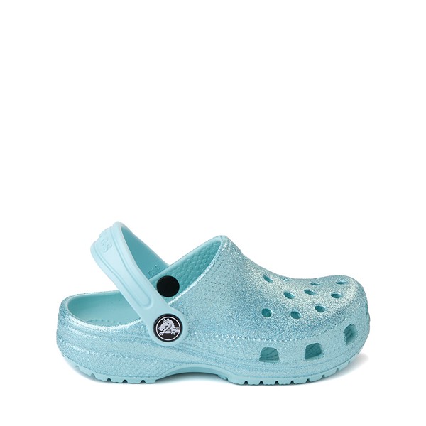 Main view of Crocs Classic Glitter Clog - Baby / Toddler - Pure Water
