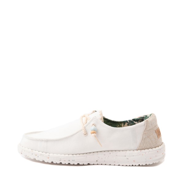 alternate view Womens Hey Dude Wendy Slip On Casual Shoe - Natural / SaltALT1