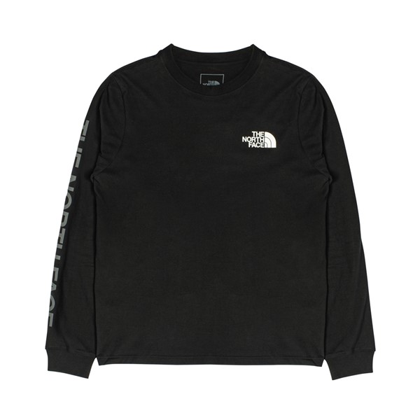 Main view of Womens The North Face Brand Proud Long Sleeve Tee - Black