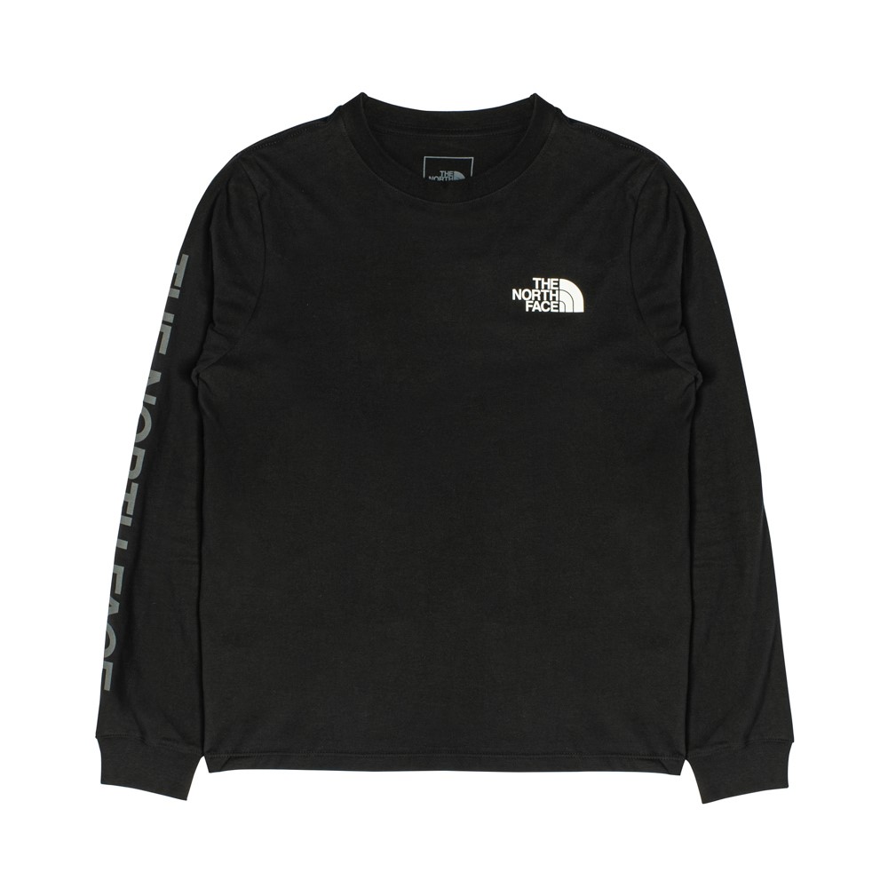 Womens The North Face Brand Proud Long Sleeve Tee - Black