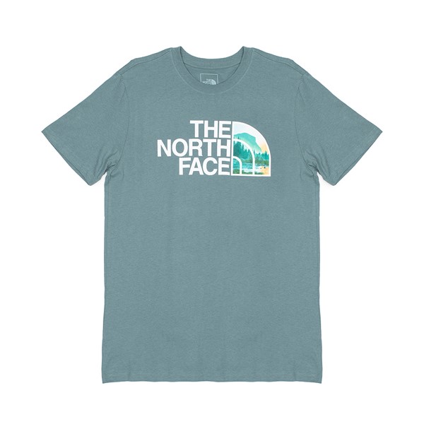 Main view of Mens The North Face Half Dome Tee - Goblin Blue
