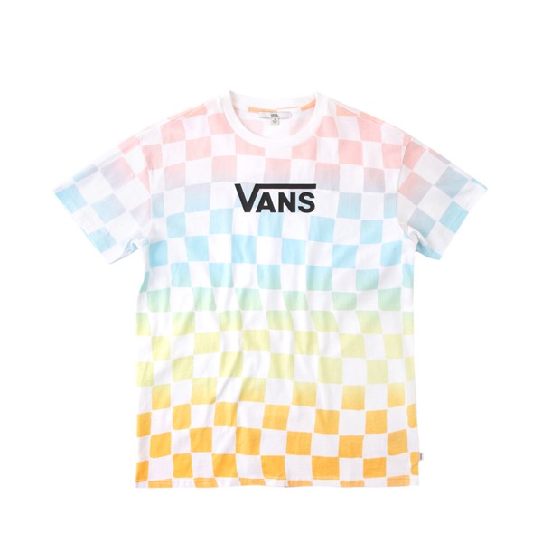 alternate view T-shirt Vans Wavy à motif en damier pour femmes - MulticoloreALT2