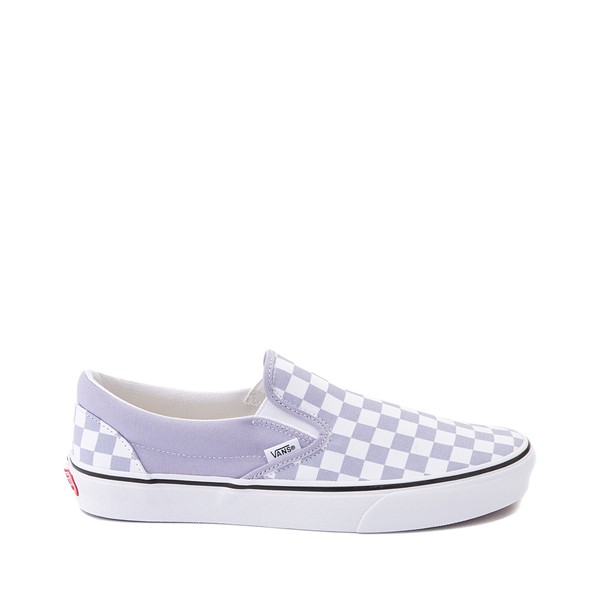 Vans Slip-On Checkerboard Skate Shoe - Languid Lavender