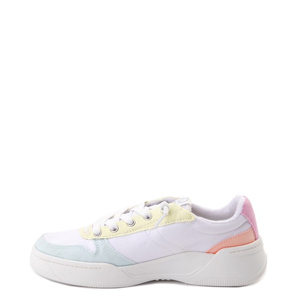 Womens Roxy Harper Slip On Casual Shoe - White / Pastel Multicolour