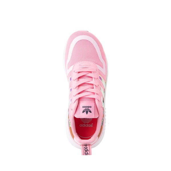 alternate view adidas Multix Athletic Shoe - Little Kid - Pink / Floral / LenticularALT2