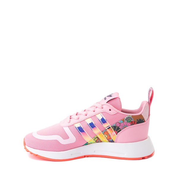 alternate view adidas Multix Athletic Shoe - Big Kid - Pink / Floral / LenticularALT1