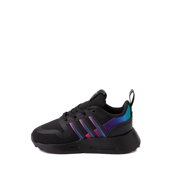 alternate view adidas Multix Athletic Shoe - Baby / Toddler - Black / MulticolourALT1