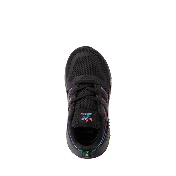 alternate view adidas Multix Athletic Shoe - Baby / Toddler - Black / MulticolourALT2