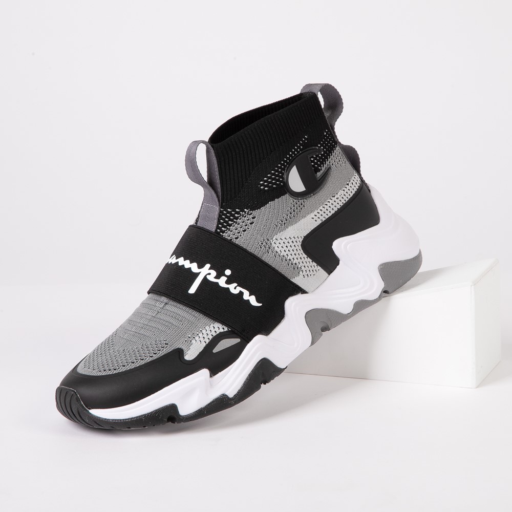 Mens Champion Hyper C Future Athletic Shoe - Black / Grey