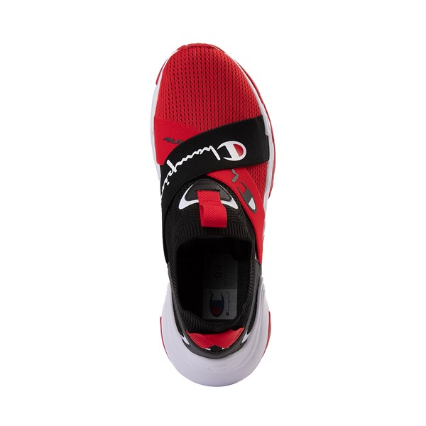 alternate view Champion Hyper Cross Low Athletic Shoe - Red / Black / WhiteALT2