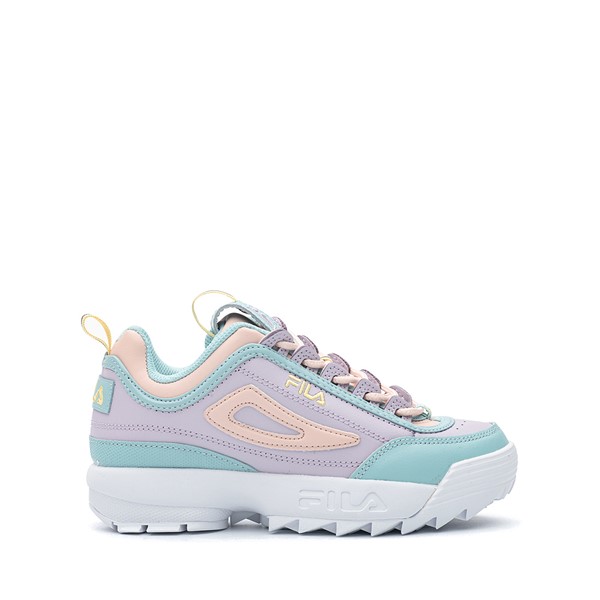 Main view of Fila Disruptor 2 Athletic Shoe - Little Kid - Blue / Orchid