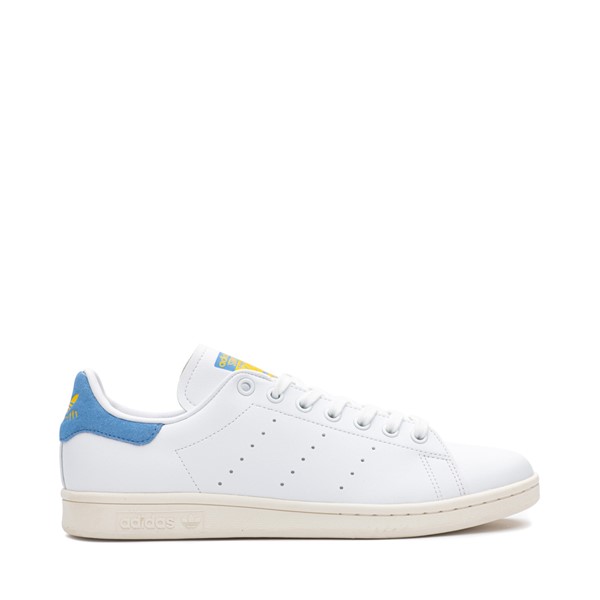 Main view of Mens adidas Stan Smith Athletic Shoe - White / Real Blue