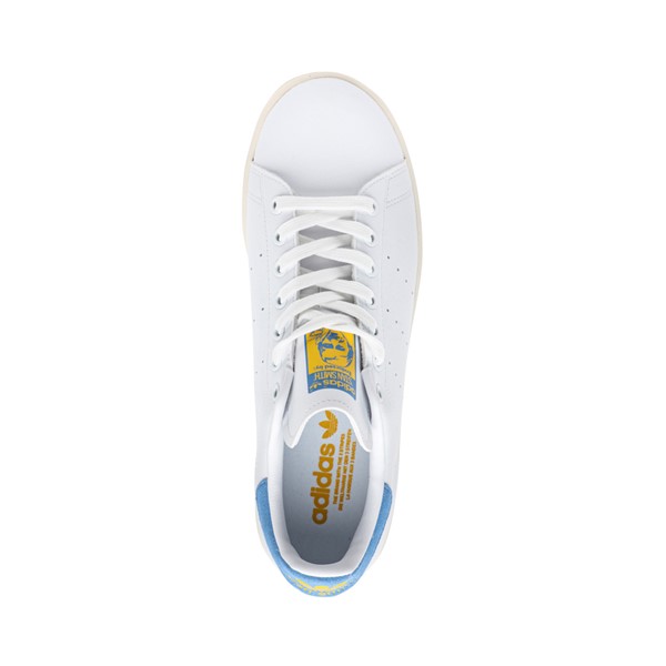 alternate view Mens adidas Stan Smith Athletic Shoe - White / Real BlueALT2