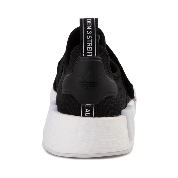 alternate view Womens adidas NMD R1 Slip On Athletic Shoe - Core BlackALT4