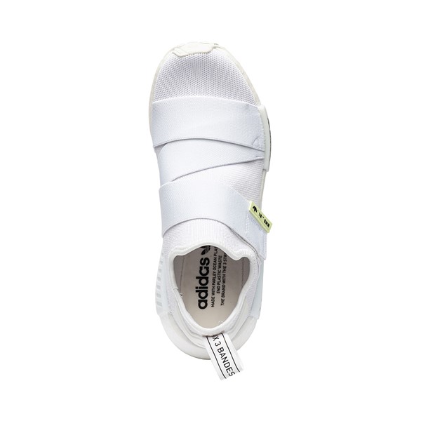 alternate view Womens adidas NMD R1 Slip On Athletic Shoe - Core Black / Cloud WhiteALT2