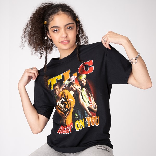 Vue principale de T-shirt TLC Diggin' On You pour femmes - Noir