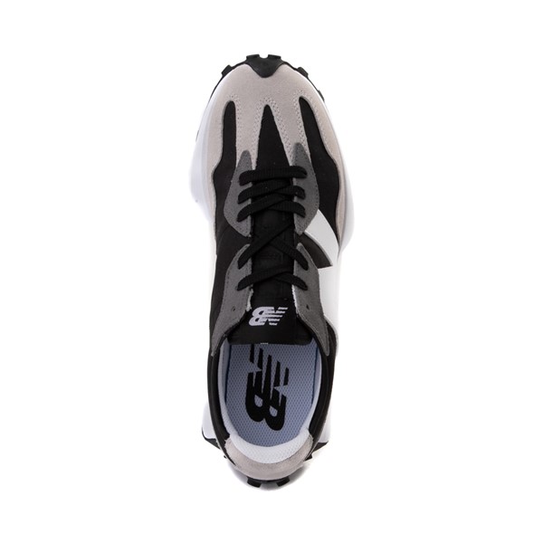 alternate view Mens New Balance 327 Athletic Shoe - Black / White / GreyALT2