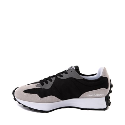 Alternate view of Mens New Balance 327 Athletic Shoe - Black / White / Grey