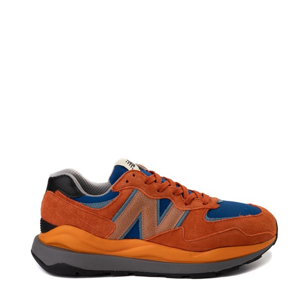 Main view of Mens New Balance 57/40 Athletic Shoe - Rust Oxide / Blue Groove