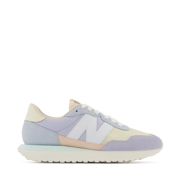 Main view of Womens New Balance 237 Athletic Shoe - Violet / Macadamia