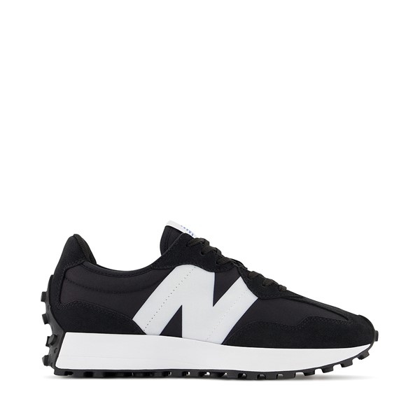 Main view of Womens New Balance 327 Athletic Shoe - Black / White