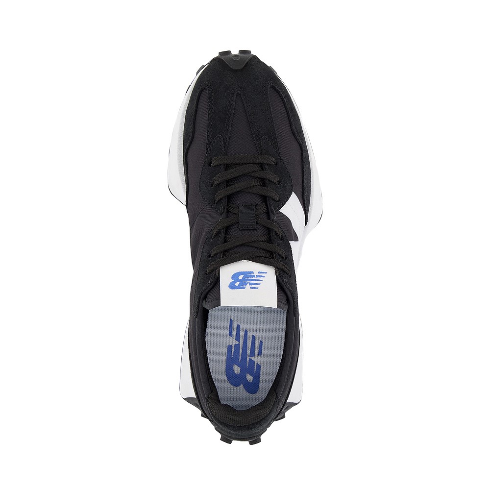 Womens New Balance 327 Athletic Shoe - Black / White | JourneysCanada