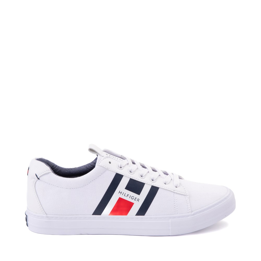 Mens Tommy Hilfiger Ranker Casual Shoe - White