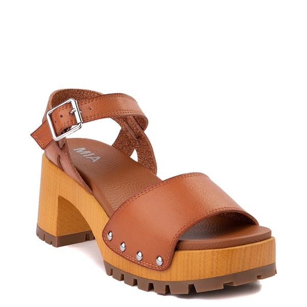alternate view Womens MIA Saraa Platform Sandal - TanALT5