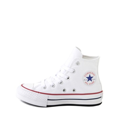 Alternate view of Converse Chuck Taylor All Star Hi Lift Sneaker - Little Kid - White