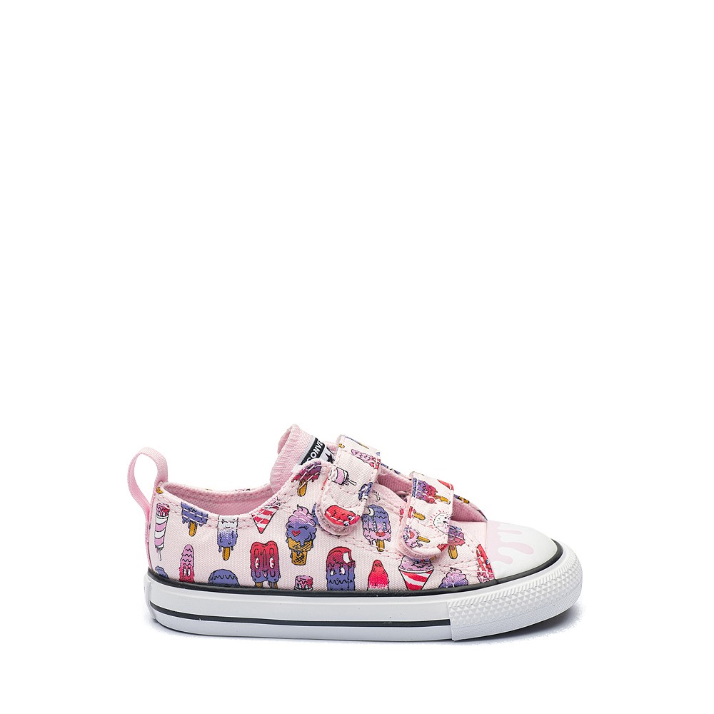 Converse Chuck Taylor All Star 2V Lo Sneaker - Baby / Toddler - Pink / Ice Cream