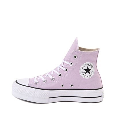 Alternate view of Womens Converse Chuck Taylor All Star Hi Lift Sneaker - Pale Amethyst