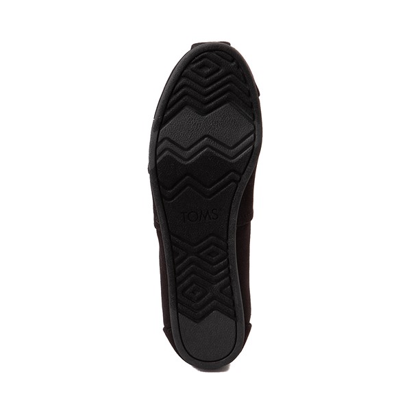 alternate view Chaussure décontractée classique sans lacets TOMS pour femmes - Noire monochromeALT3