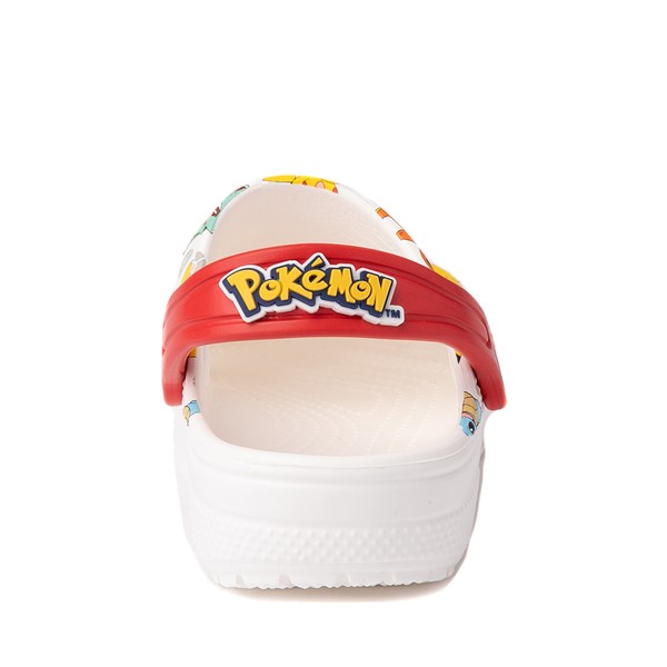 alternate view Crocs Classic Pokémon Clog - Baby / Toddler - White / MulticolourALT4