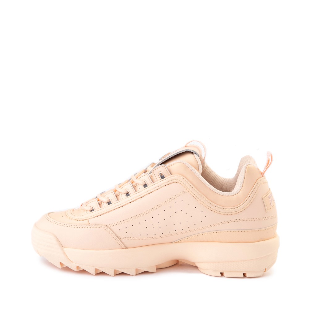 Peach fila shoes sale