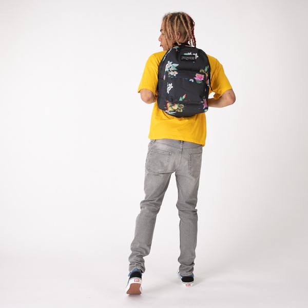 alternate view JanSport Superbreak® Plus Backpack - Floral GlitchALT1BADULT