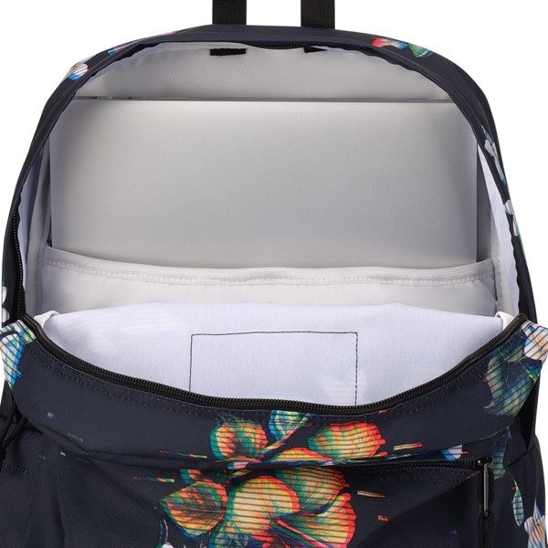 alternate view JanSport Superbreak® Plus Backpack - Floral GlitchALT3