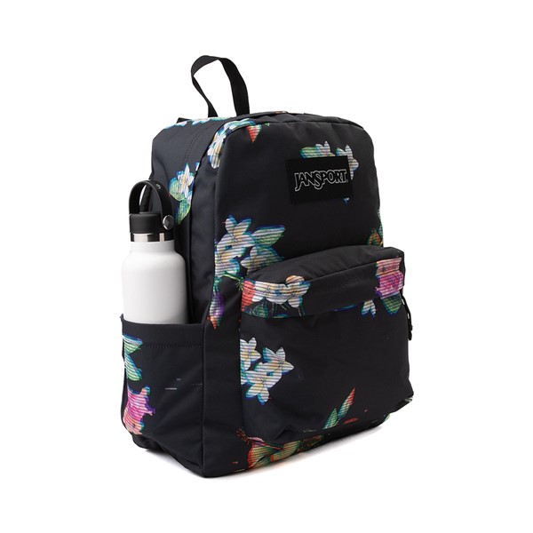 alternate view JanSport Superbreak® Plus Backpack - Floral GlitchALT4B