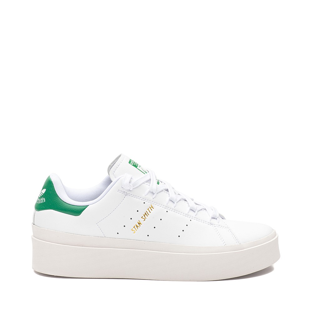 Womens adidas Stan Smith Bonega Athletic Shoe - Cloud White / Green