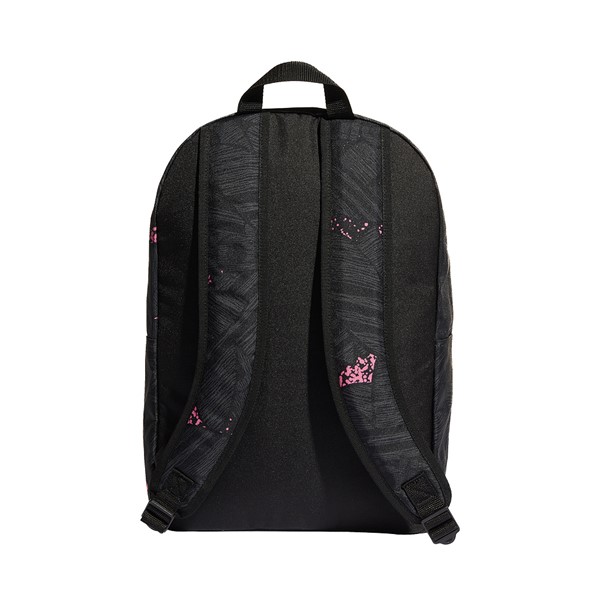 alternate view adidas Rekive Classic Backpack - Black / Carbon / Bliss PinkALT2