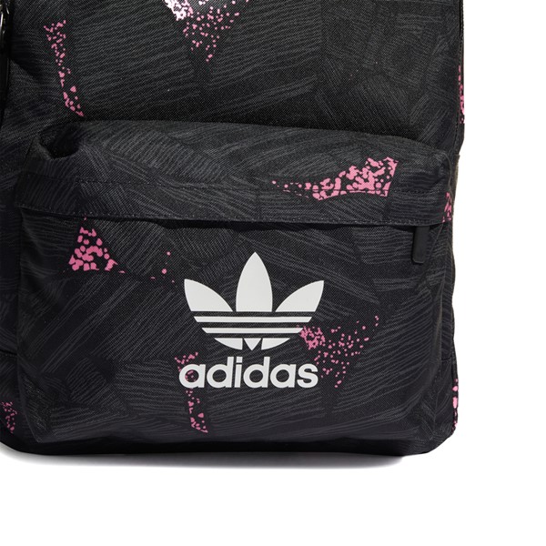 alternate view adidas Rekive Classic Backpack - Black / Carbon / Bliss PinkALT3