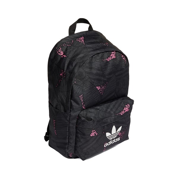 alternate view adidas Rekive Classic Backpack - Black / Carbon / Bliss PinkALT4B