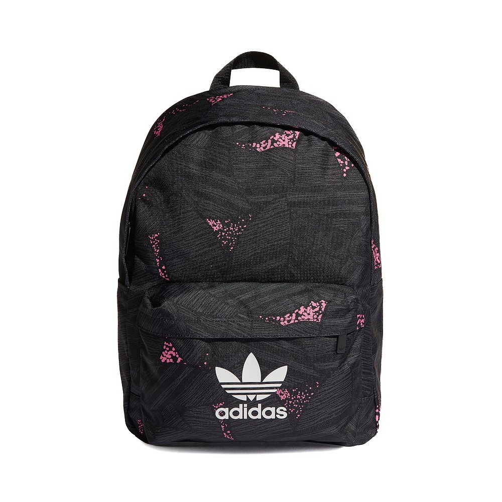adidas Rekive Classic Backpack - Black / Carbon / Bliss Pink