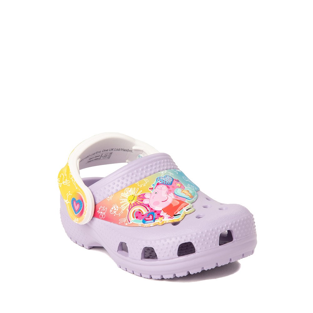 Crocs Fun Lab Peppa Pig Clog - Baby / Toddler - Lavender | JourneysCanada