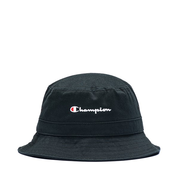 Main view of Champion Garment Washed Bucket Hat - Black
