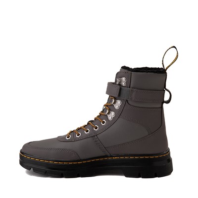 Alternate view of Dr. Martens Combs Tech Faux Fur-Lined Boot - Gunmetal