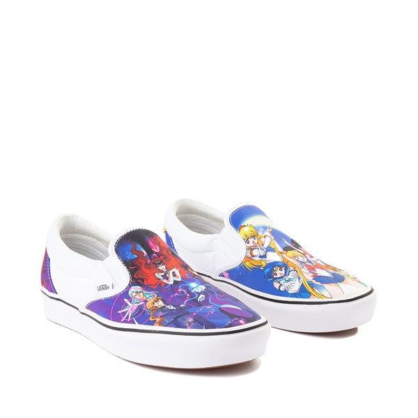 alternate view Vans x Sailor Moon Slip On ComfyCush® Skate Shoe - MulticolorALT5