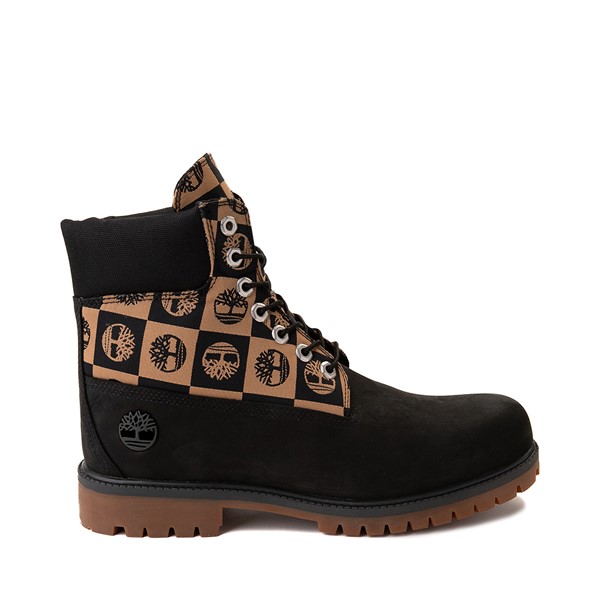 Mens Timberland 6&quot; Classic Patchwork Boot - Black