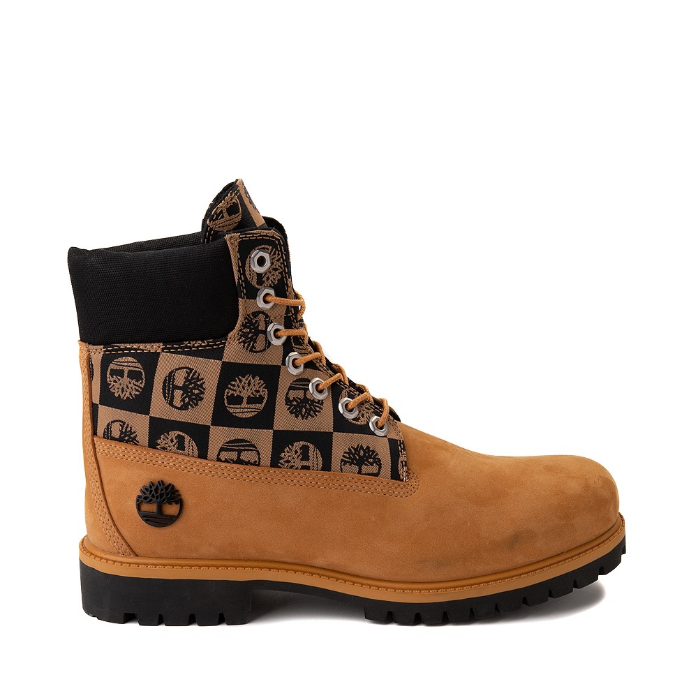 Mens Timberland 6&quot; Classic Patchwork Boot - Wheat