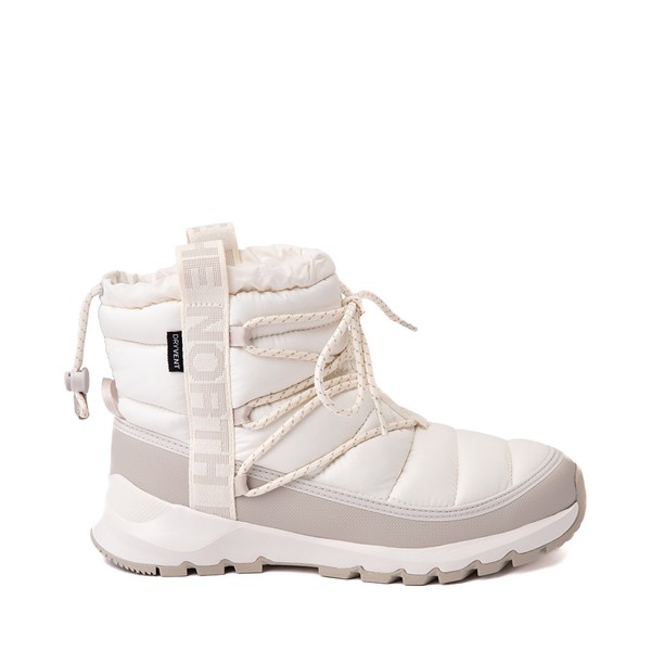 Main view of Womens The North Face Thermoball&trade; Boot - Gardenia White / Silver Grey