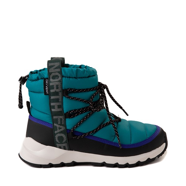Main view of Womens The North Face Thermoball&trade; Boot - Black / Ponderosa Green